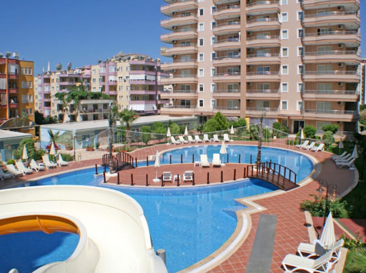 Nur 300 M zum Strand Wohnung Alanya 1304