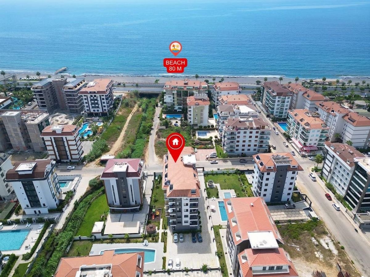 Exklusive Meerblick Wohnung Alanya AH91