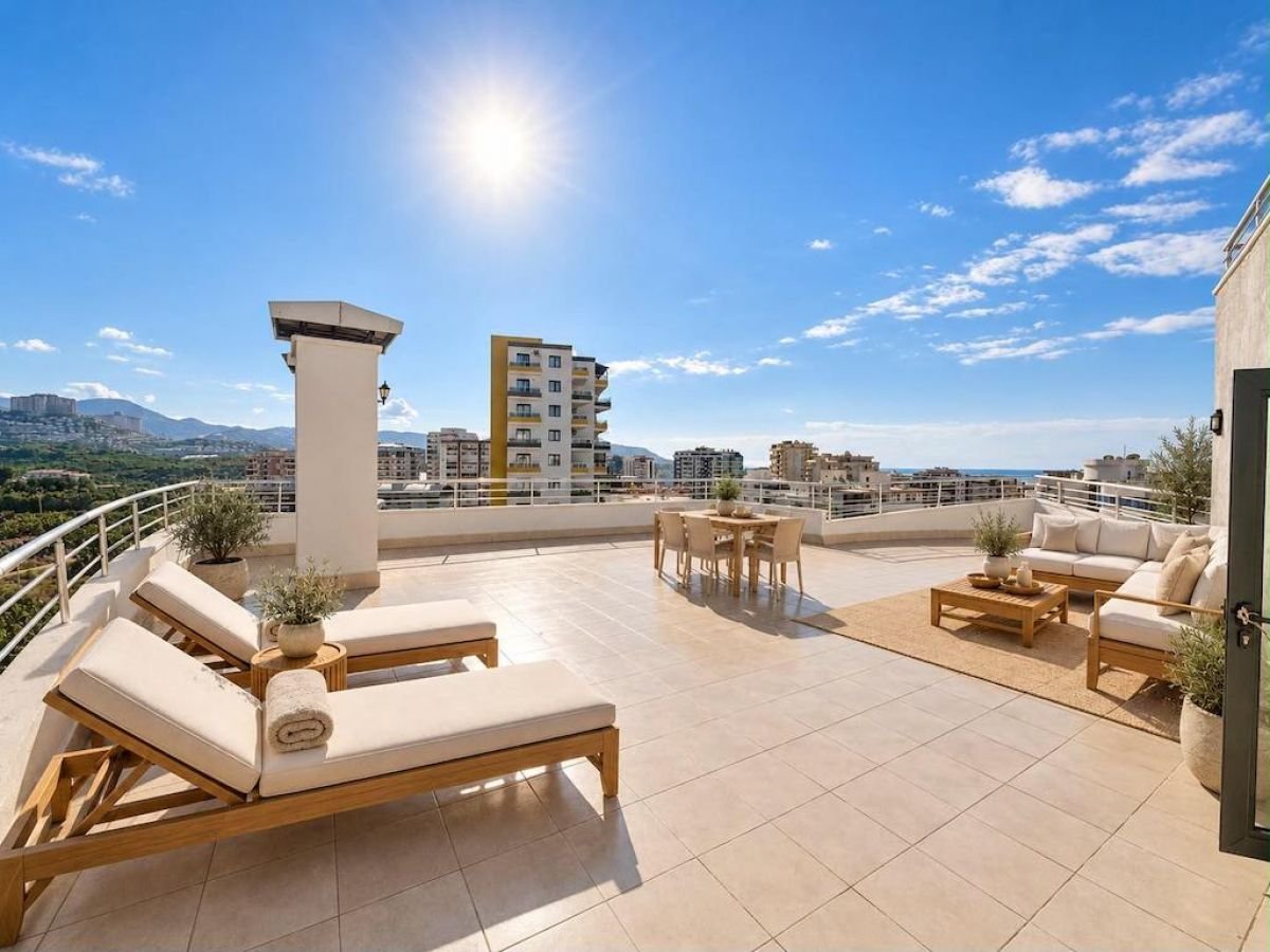 Terrassen Apartment in Alanya 678