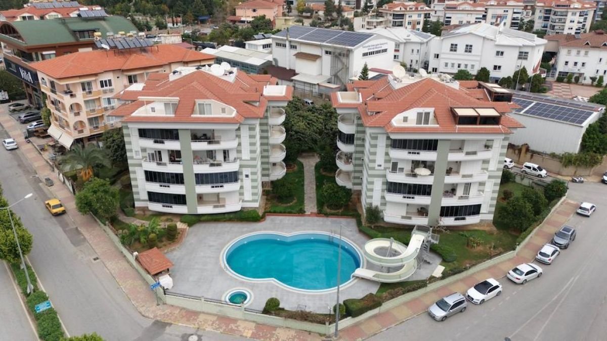 3 Zimmer Wohnung mit Pool Alanya AH28