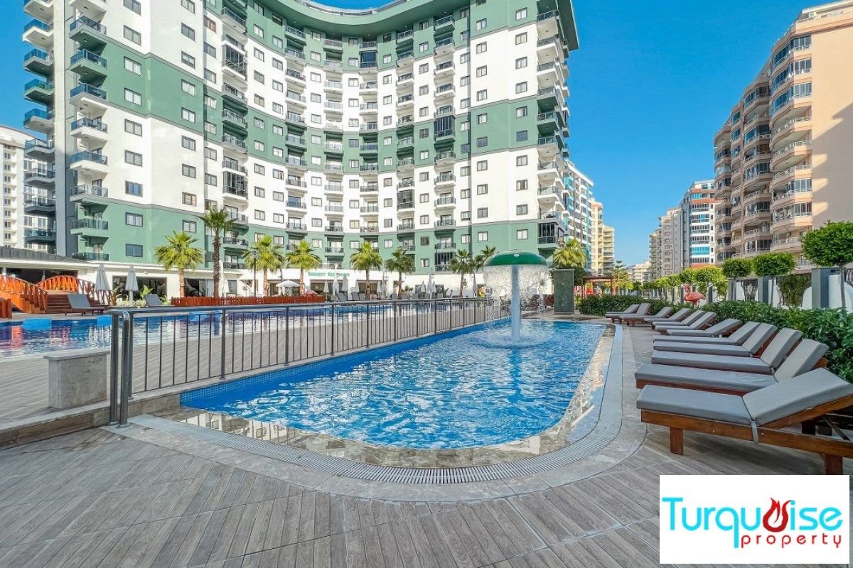 Strandnah City Wohnung Alanya EY24